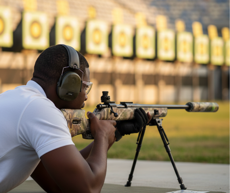 Artemis SR1250 5.5mm Camo High‑Accuracy Air Tool – Outdoor Target Series