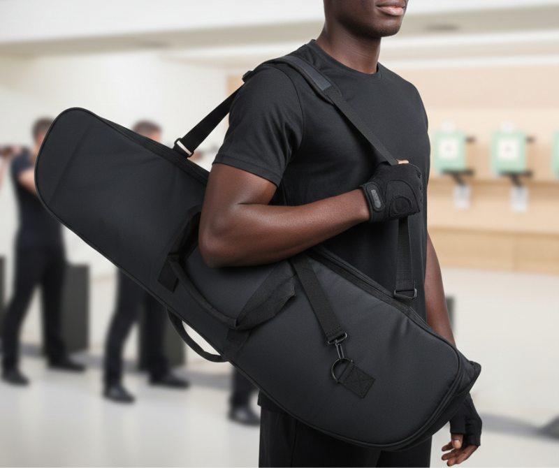 Long Utility Carry Bag – Outdoor Gear Transport | Black