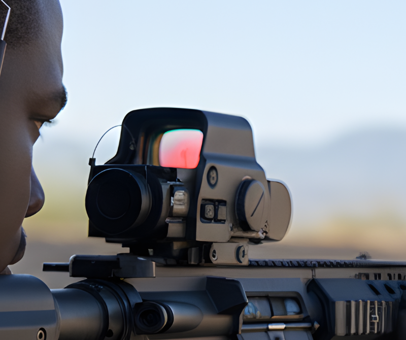 Echotech 558 Metal Holographic Red/Green Dot Sport Optic – Black