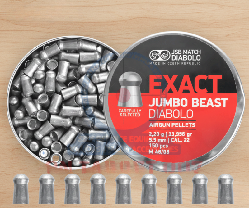 JSB Exact Jumbo Beast 5.5mm High‑Accuracy Practice Pellets | Target Sports