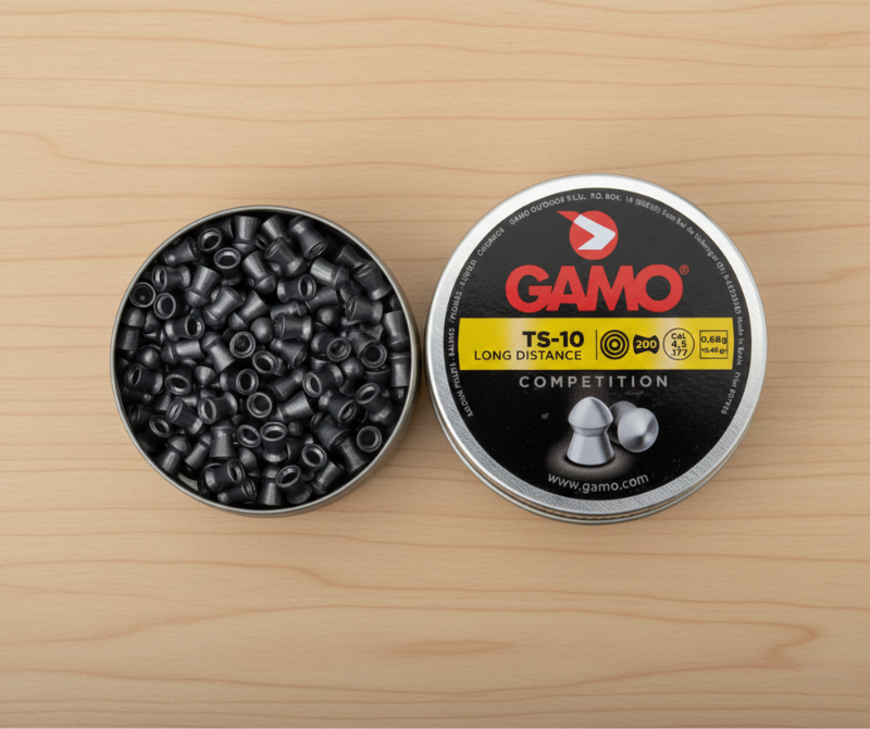 Gamo TS‑10 Long Distance 4.5mm Target Sport Pellets | Performance Series