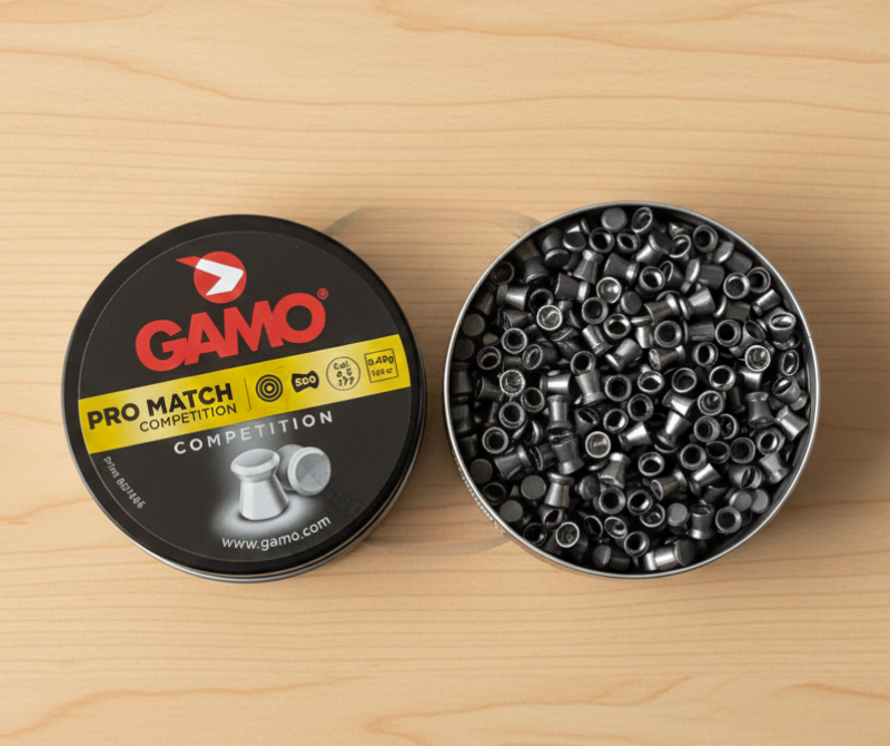 Gamo Pro Match 4.5mm Target Sport Pellets – 500 Count | Competition Series