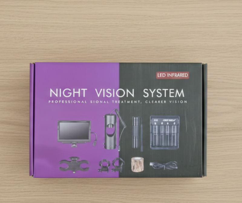 NightVision 496 Image Intensifier Extreme Defense Scope Black