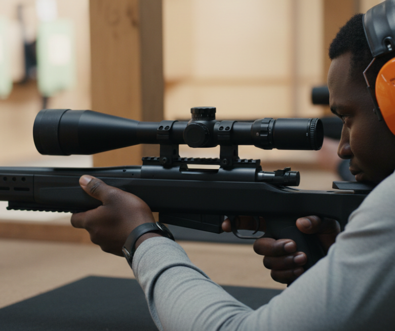 ETZ 6-24x44 Long-Range Precision Rifle Scope – Black