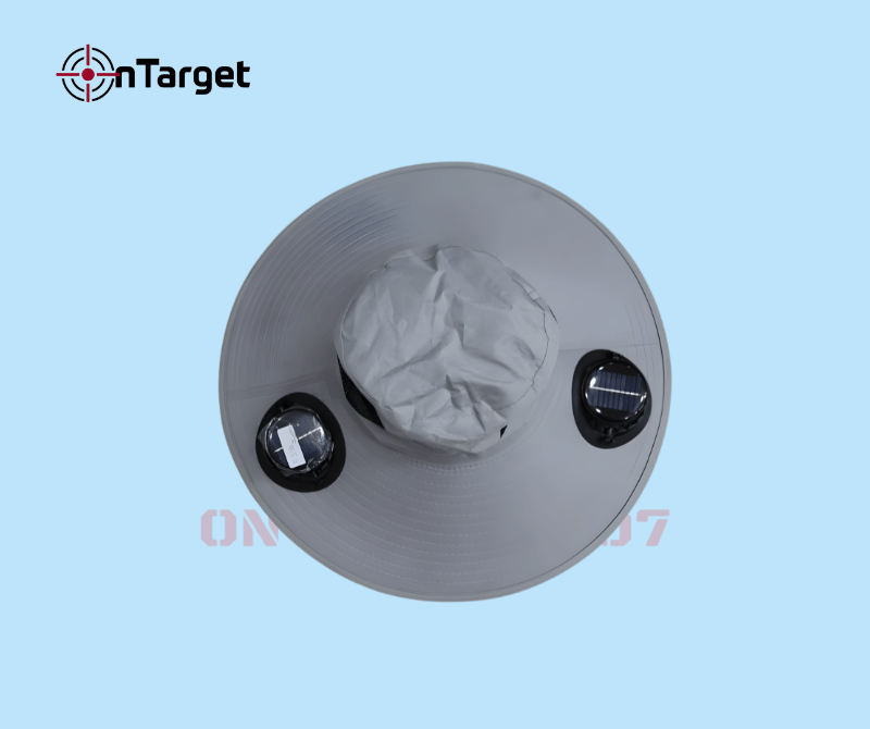 Solar Powered Sun Hat JY190 – Outdoor UV Protection Hat with Built-in Charging Panel