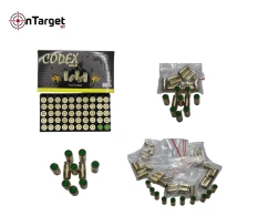 Codex Gold 9mm P.A.K Training Blanks – Range Practice Pack | Sports Consumable