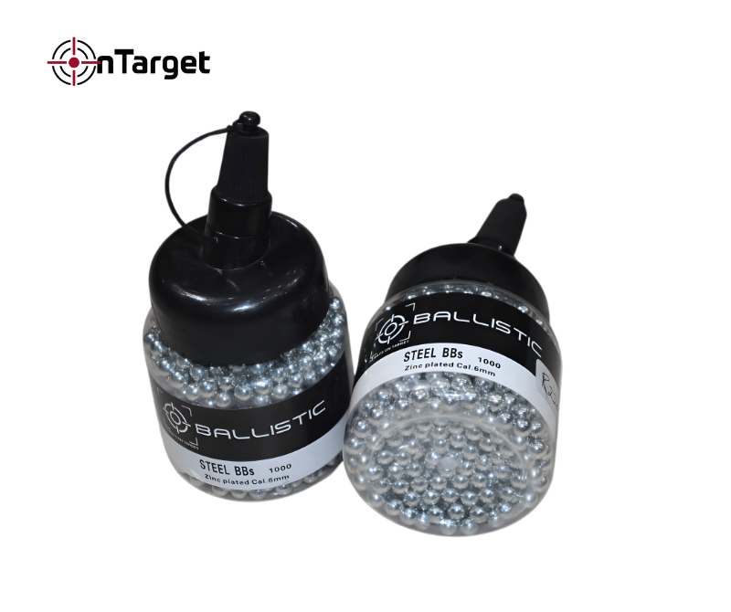 6mm Steel Ball BBs – Precision Grade BBs for Airsoft & Training Use