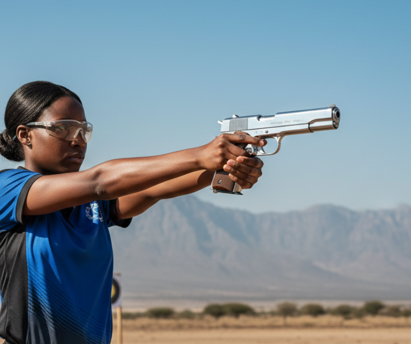 Aksa AK1911 Bright Chrome Replica | Self-Defense Tool | Bright Chrome