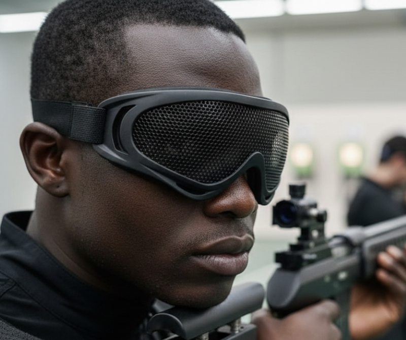 Airsoft Tactical Protection Tool Impact-Resistant Defense Glasses Black