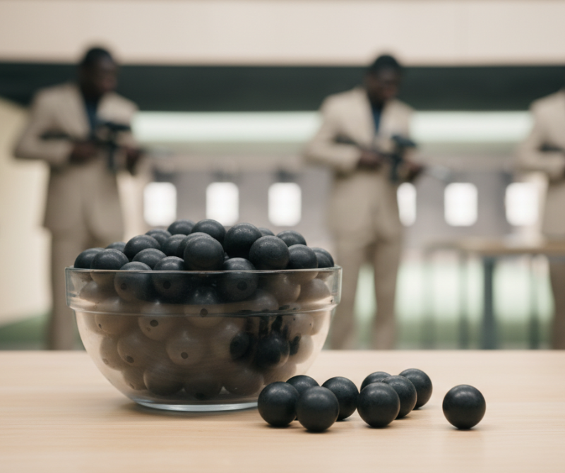 .43 Caliber Solid Sports Balls – Team Training Accessory