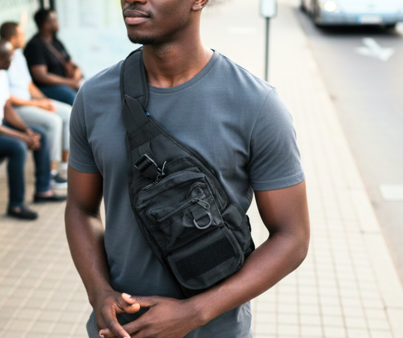 Gun Shoulder bag - Color | Black - Your Trusted Tactical Partner