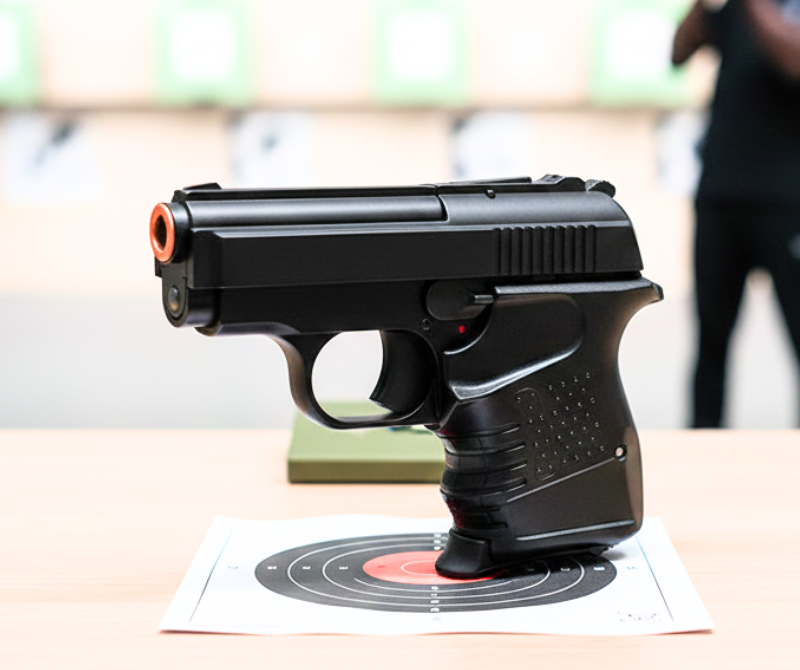 Mini 9 Black Compact Blank-Firing Training Tool | Self-Defense Tool | Black
