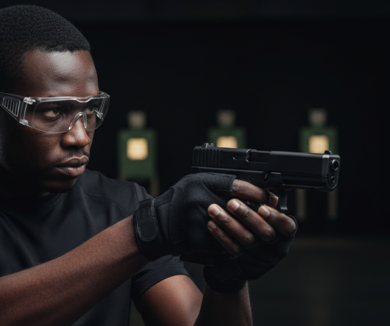 Aksa AK22 Glock Black 9mm | Self-Defense Tool | Black