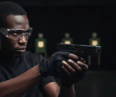 Aksa AK22 Glock Black 9mm | Self-Defense Tool | Black