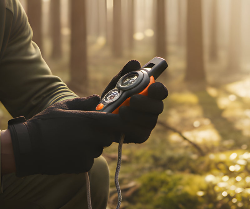 Compact Outdoor Survival Whistle