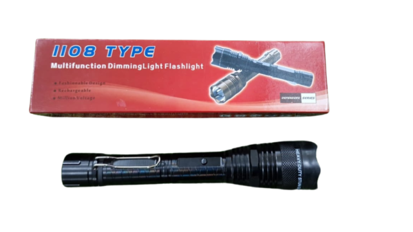 Multifunction Dim light flashlight Taser Big