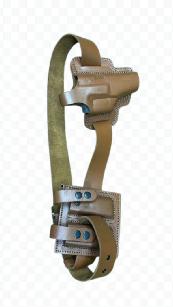 Leather Side Holster With Belt