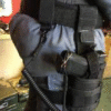 Spring gun rope
