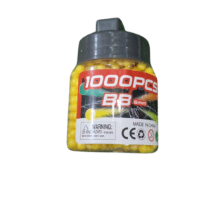 Plastic ball Yellow 6mm